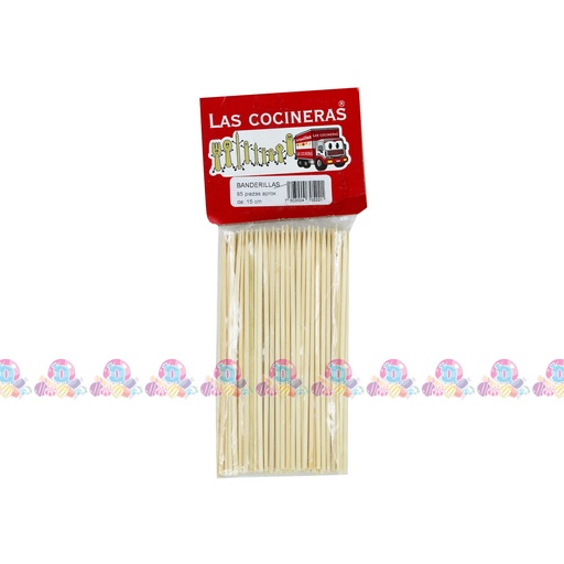 COCINERA BANDERILLA BAMBU 15cm 85s