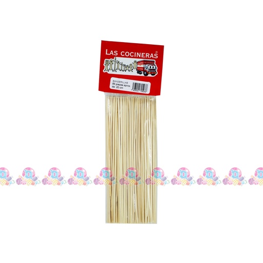 COCINERA BANDERILLA BAMBU 20cm 85s