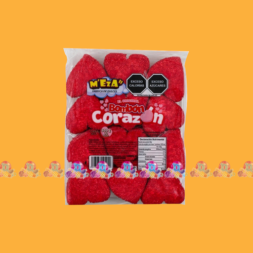 [056003] SPV ESPA BOMBON MEGA CORAZON GRAGEA 25g 12s