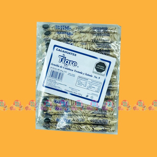 TIGRE SEMILLA TUBO 16g 25s