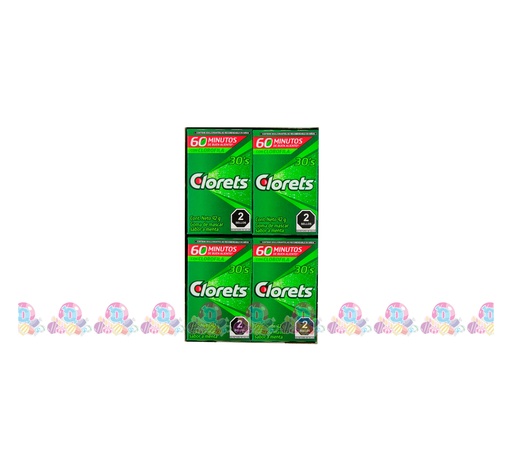 [001013] ADAMS CLORETS VALUPACK 26s 36.4g 8s