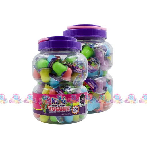 KALU VIT GELATINA YOGURT SURT 15.3g 100s