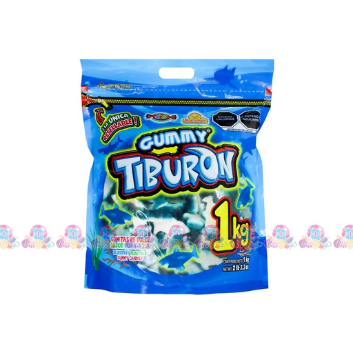DELI GUMMY TIBURON 1Kg