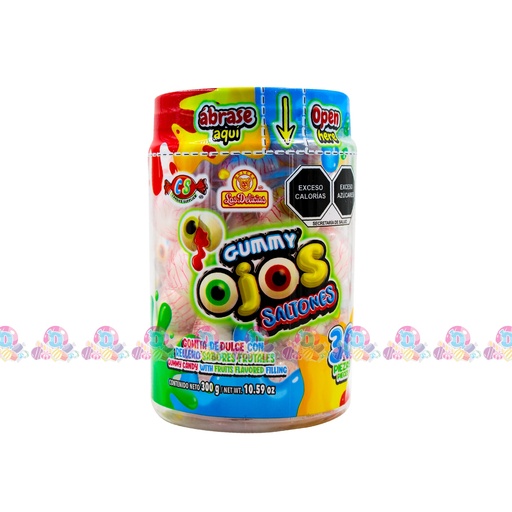 [046040] DELI VIT GUMMY OJOS SALTONES 10g 30s