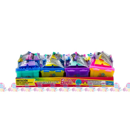 [019003] BONDY CASTILLO BARBIE 5g 12s
