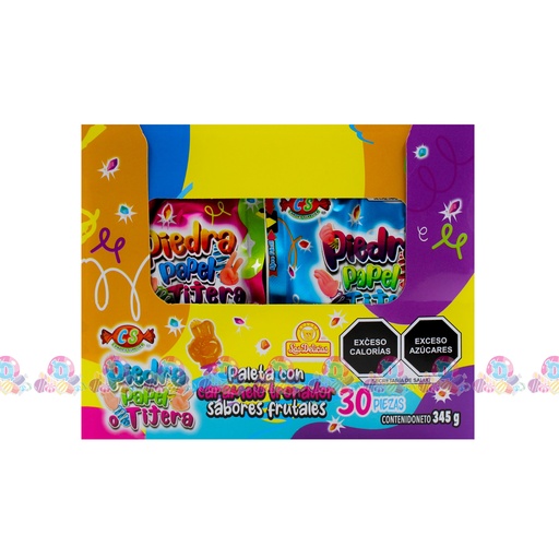 DELI PIEDRA PAPEL O TIJERA 11.5g 30s