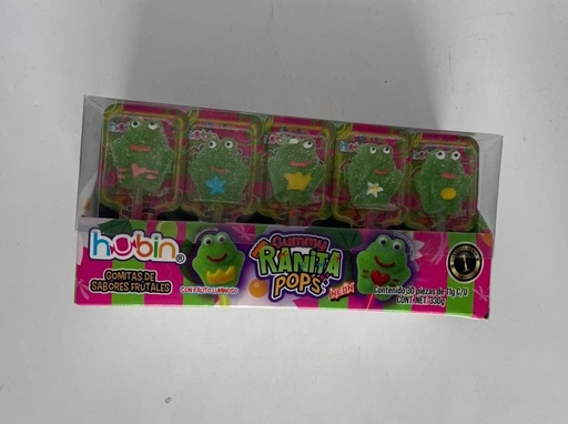 HUBIN PLT GUMMY POPS NEON VM 11g 30s