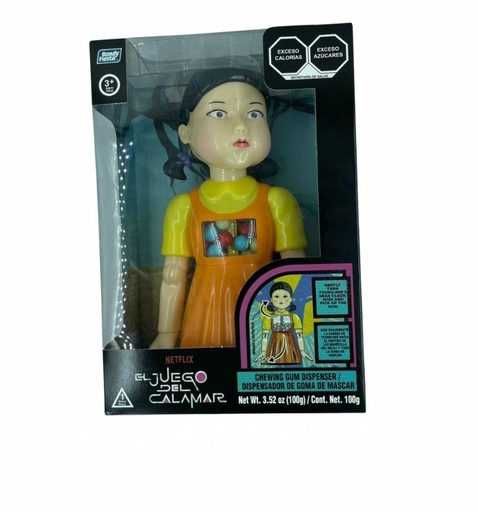 BONDY DISPENSADOR JUEGO DE CALAMAR 100g 1s