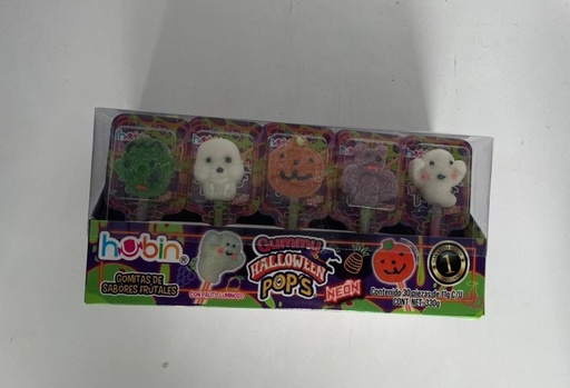 HUBIN PLT GUMMY POPS NEON HALLOWEEN 11g 30s