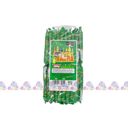 DP PALANQUETO BARRA 20g 20s