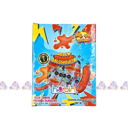 HUBIN JELLY SALCHICHITA 22g 24s