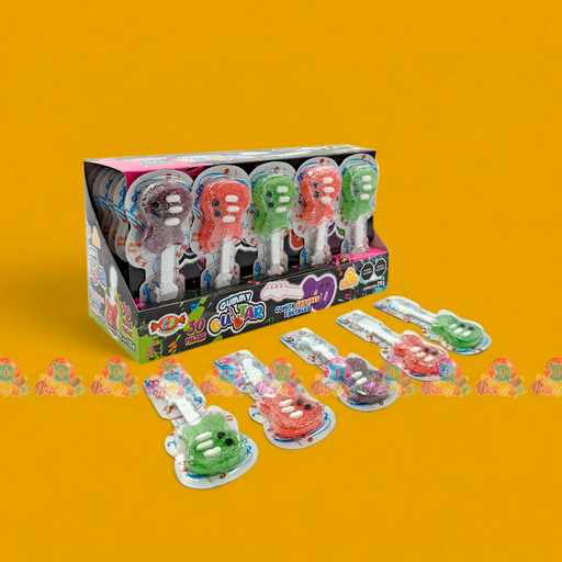 [046074] SPV DELI DPY GUMMY GUITAR 9g 30s
