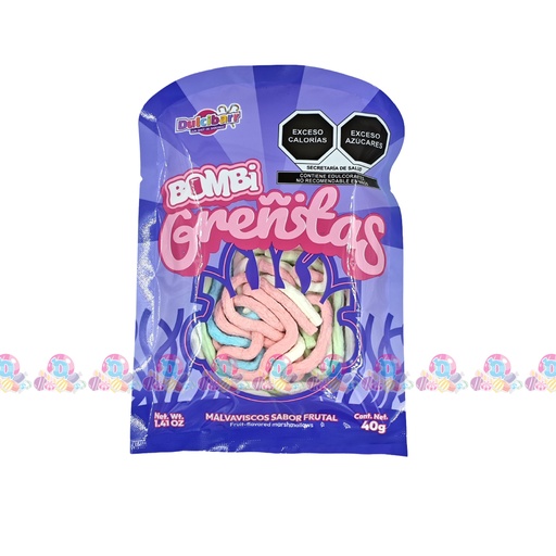 [054012] DULCI BOMBI GREÑITAS 40g 1s