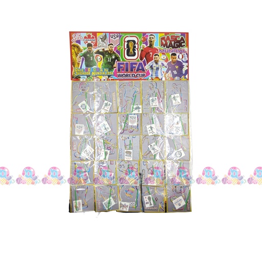 [032124] CARTULINA MUNDIALISTA 25s