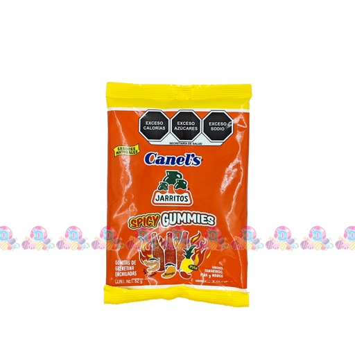 [026053] CANELS SPICY GUMMIES JARRITOS 82g