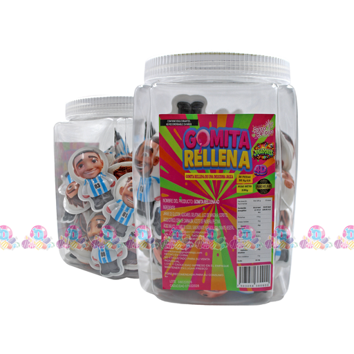 [136041] PURO RELAJO GUMMY JUGADORES 4D 11g 30s