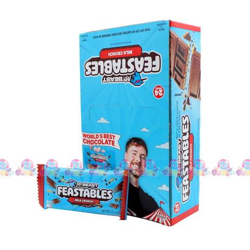 [144019] WT MRBEAST FEASTABLES MILK CRUNCH 35g 24s