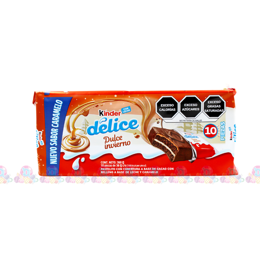 [060039] FERR KINDER DELICE CARAMEL 36g 10s