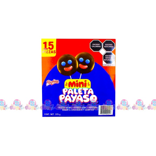 [139023] RIC MINI PALETA PAYASO 25g 16s