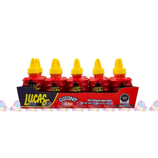 [096001] LUCAS GUSANO CHAMOY 36g 10s