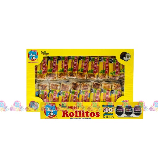 [128005] PINPON MINI ROLLITO COCO 25g 40s