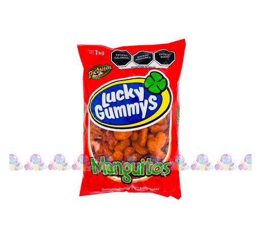 [090019] LUCKY GUMMYS MANGUITOS 8g 1Kg