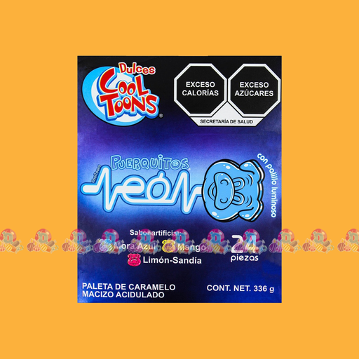 SD COOL DPY PLT PUERQUITOS NEON 14g 24s